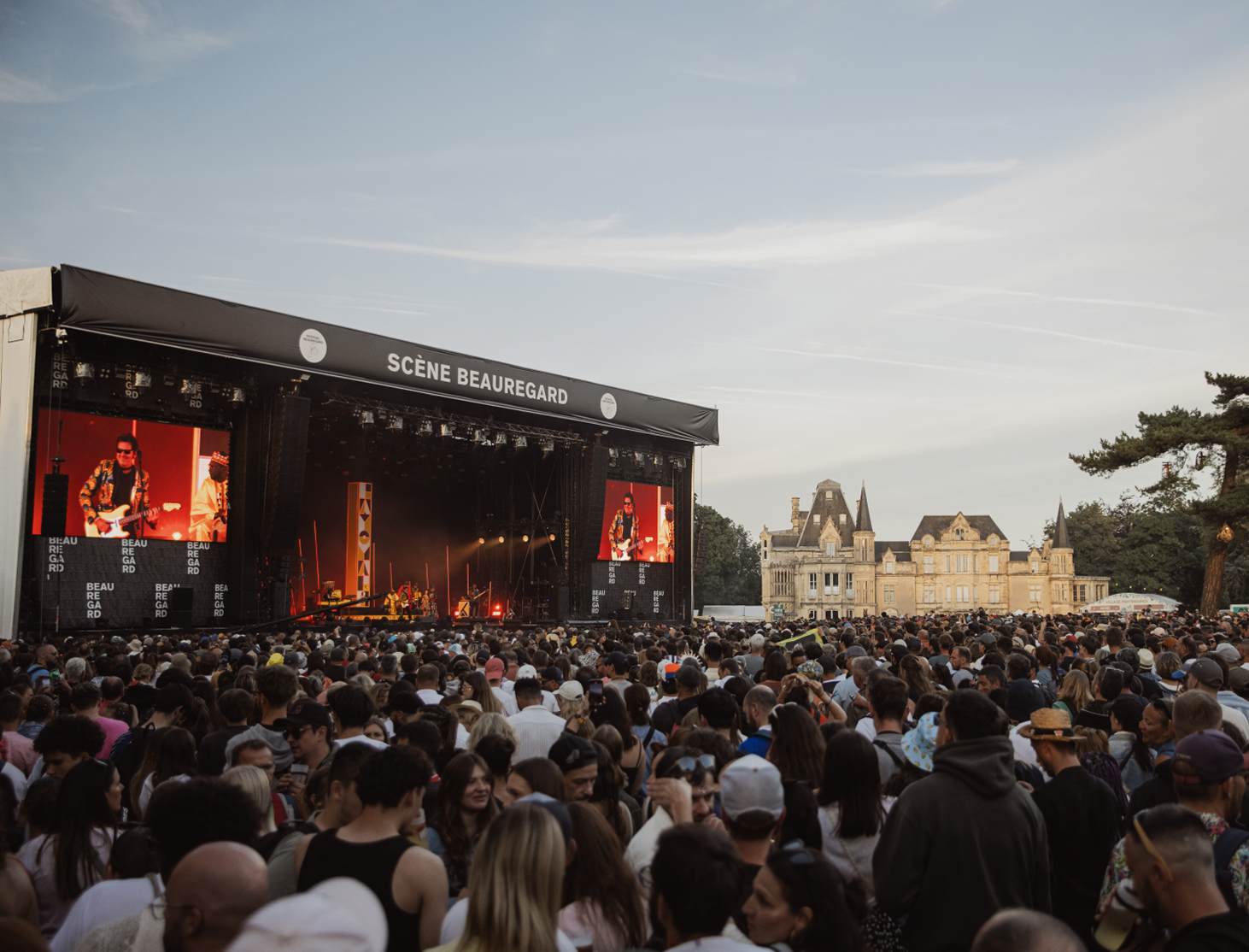 Le Festival Beauregard au pied du château Le Festival Beauregard