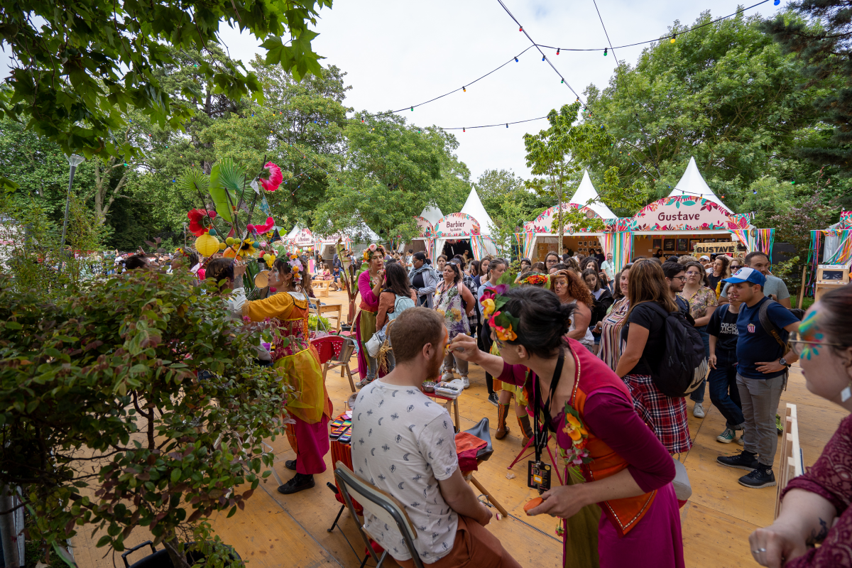 Animations au Jardin de John du Festival Beauregard