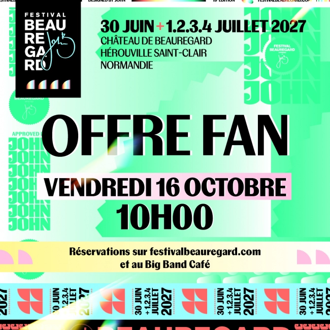 OFFRE FAN 2027 : Top départ vendredi !