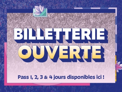Tous les pass sont en vente ! Tous les pass sont en vente !