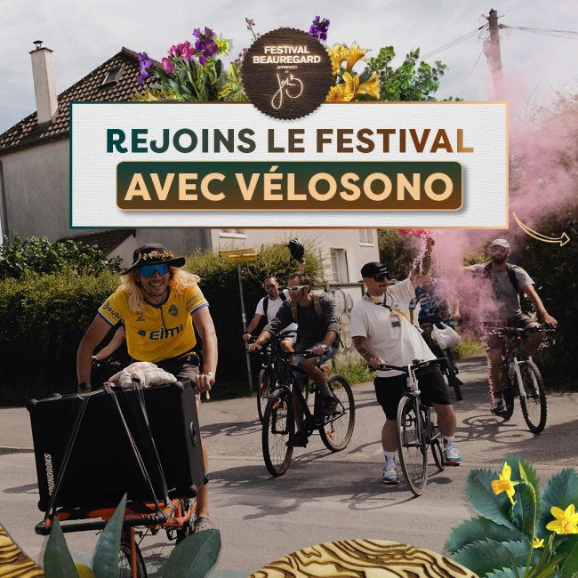 🔉 REJOINS BEAUREGARD AVEC VELOSONO ! 🚴🏻